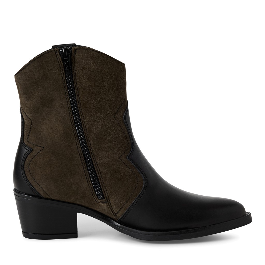 Stivaletto 25702 Nero Verde - immagine 3