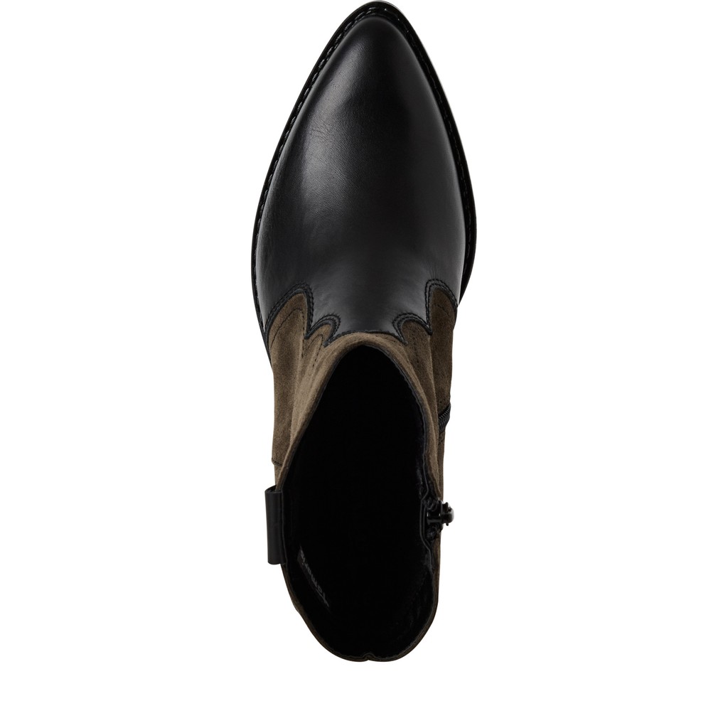 Stivaletto 25702 Nero Verde - immagine 6