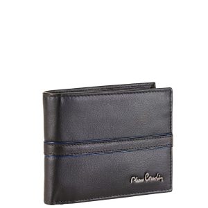PortaFoglio Nero Blu 8824 TILAK108 Pierre Cardin