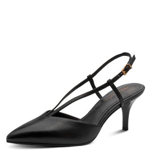Decollete 29620 Black Leather
