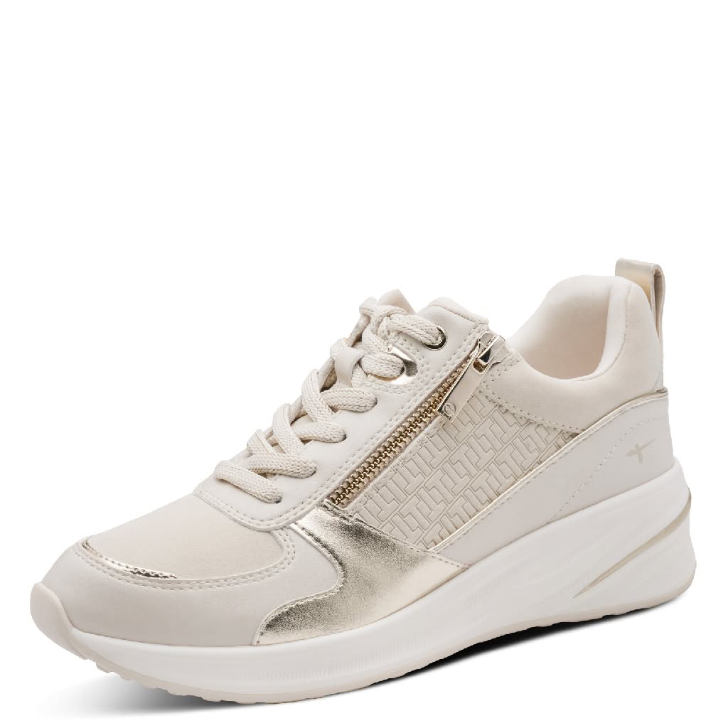 Sneaker 23754 Avorio/Oro