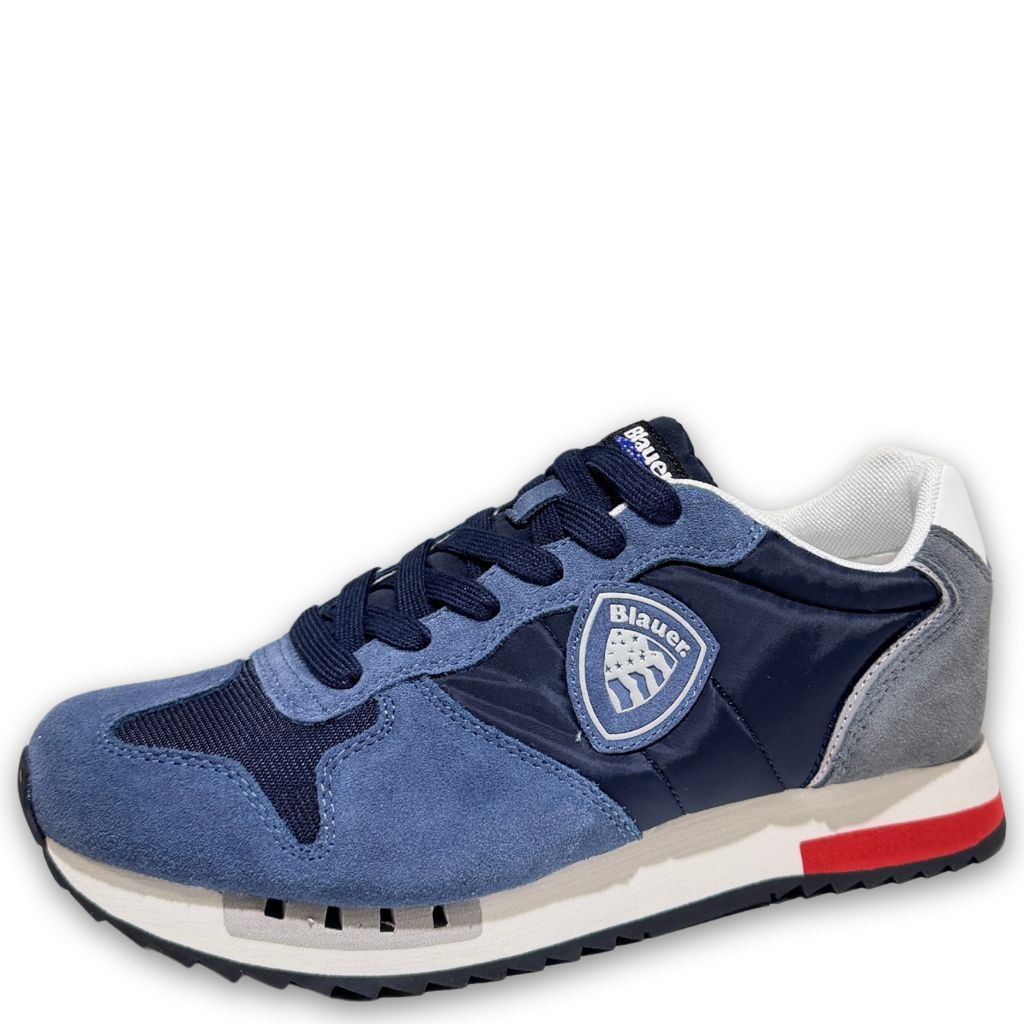 Sneaker Queens Blu e Grigio Uomo