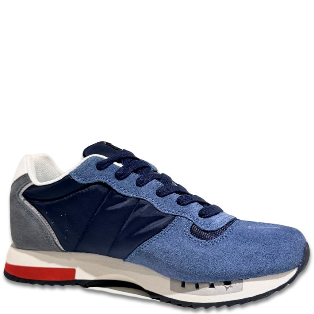 Sneaker Queens Blu e Grigio Uomo - immagine 2