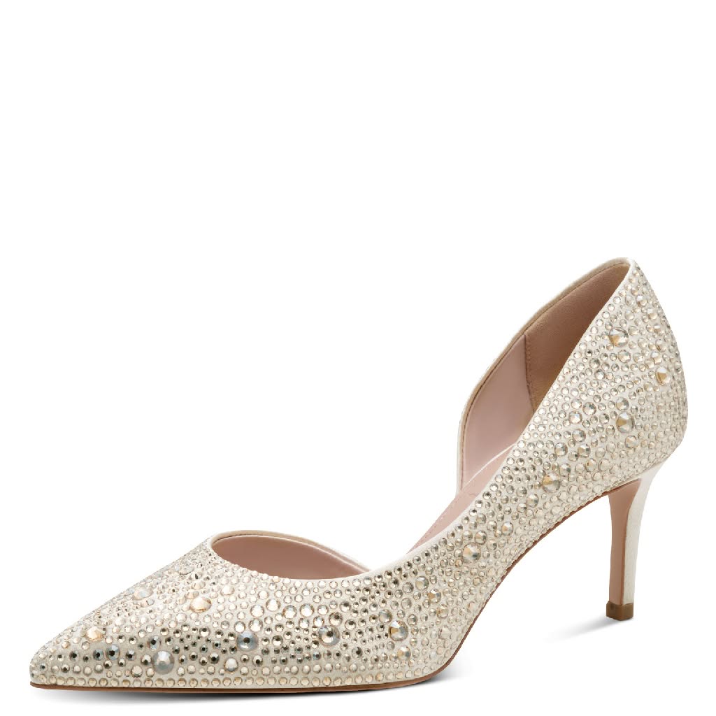 Décolleté 22457 Bianco Perla