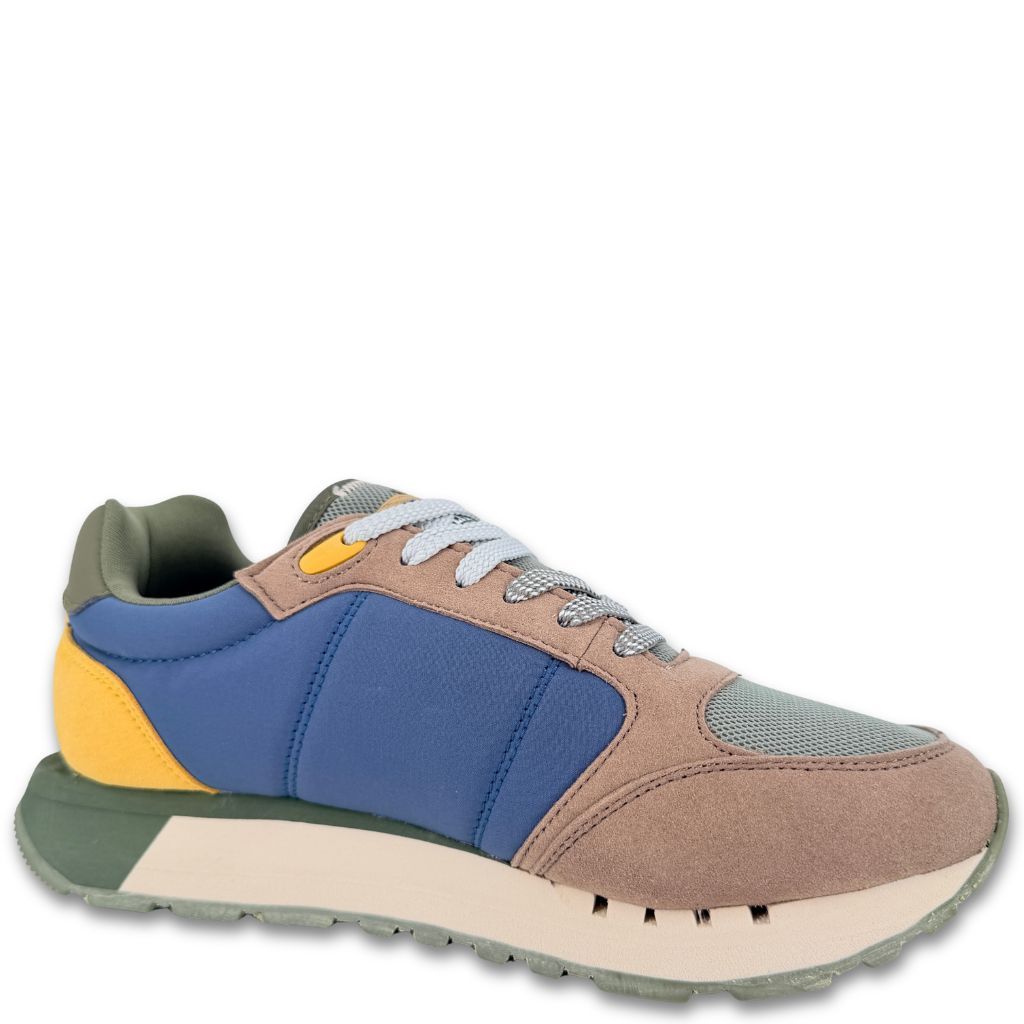 Sneaker 94750 AVIO/CAMMELLO/GRIGIO Aeronautica Militare - immagine 2