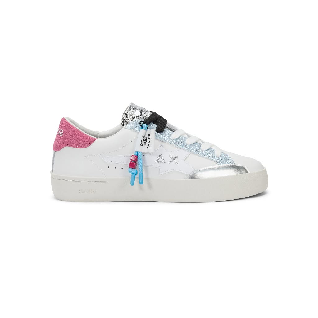 Sneaker Z36242 Bianco/Azzurro - immagine 2