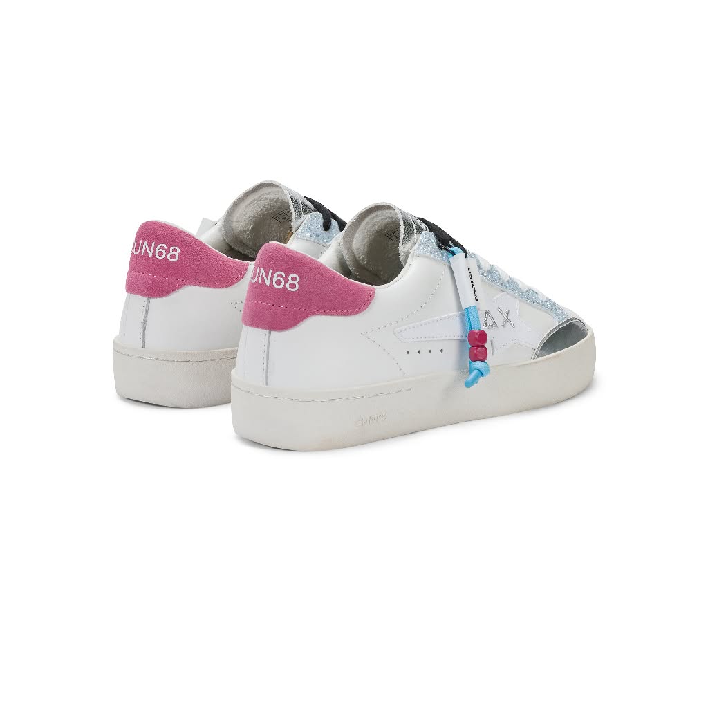 Sneaker Z36242 Bianco/Azzurro - immagine 3