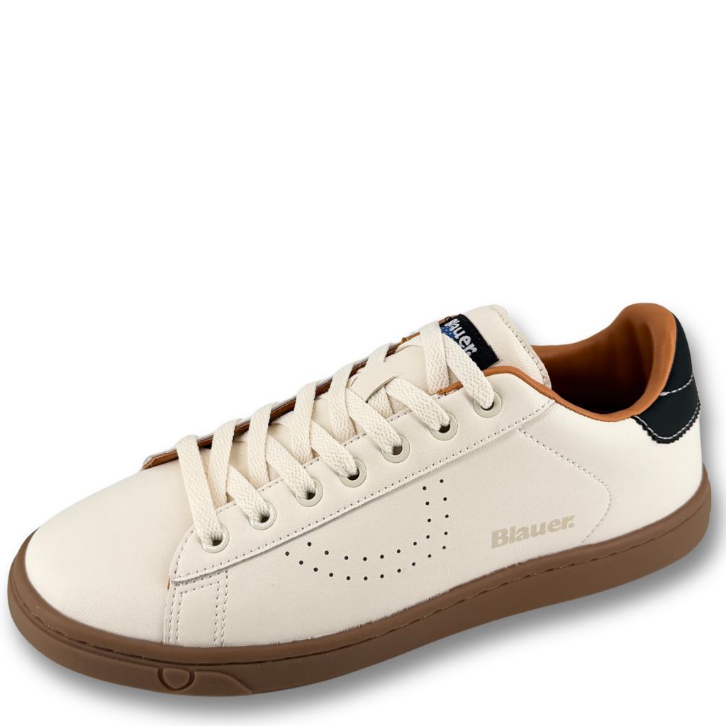 Sneaker Lowell Beige e Nera Uomo