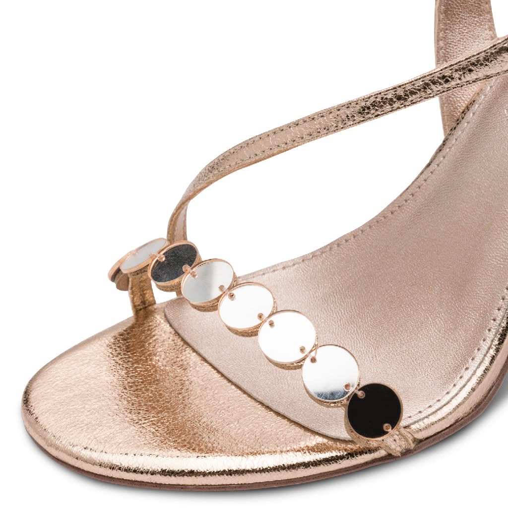 Sandalo 28370 Rosa Metallizzato - immagine 4