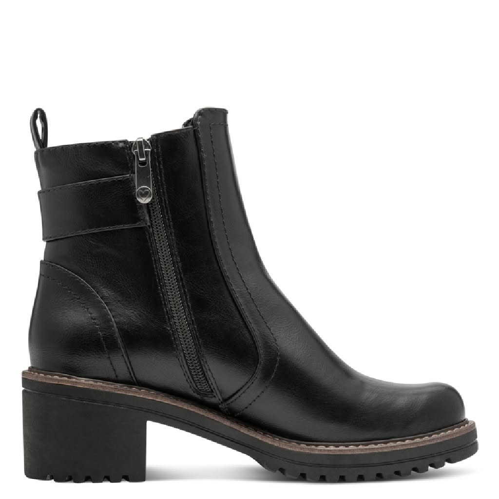 Stivaletto 25428 Nero Marco Tozzi - immagine 3
