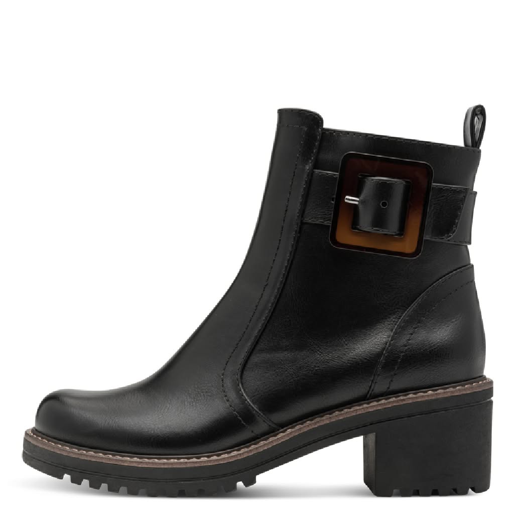 Stivaletto 25428 Nero Marco Tozzi - immagine 2