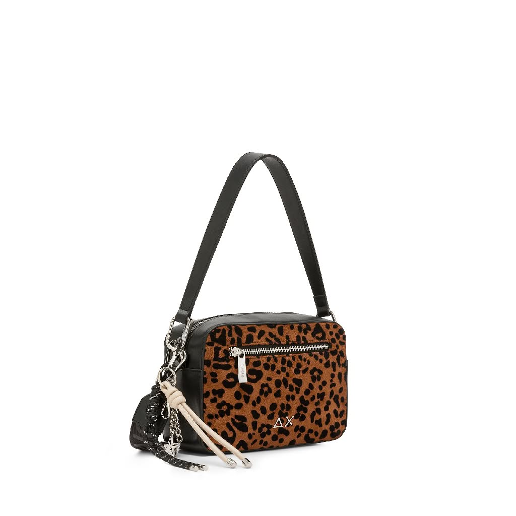 Borsa a tracolla Y46239 7111 Marrone/Nero SUN68