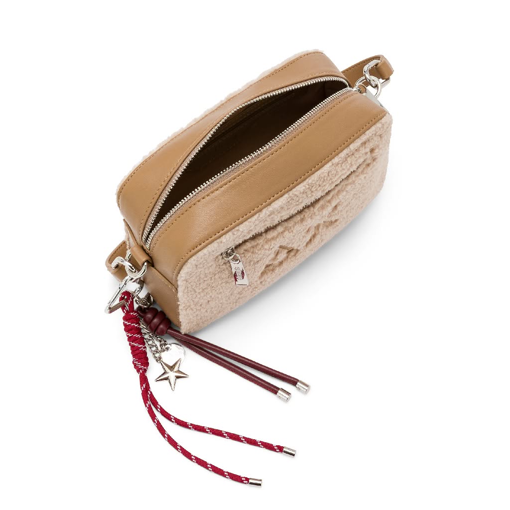 Borsa a tracolla Y46224 16 Beige SUN68 - immagine 3