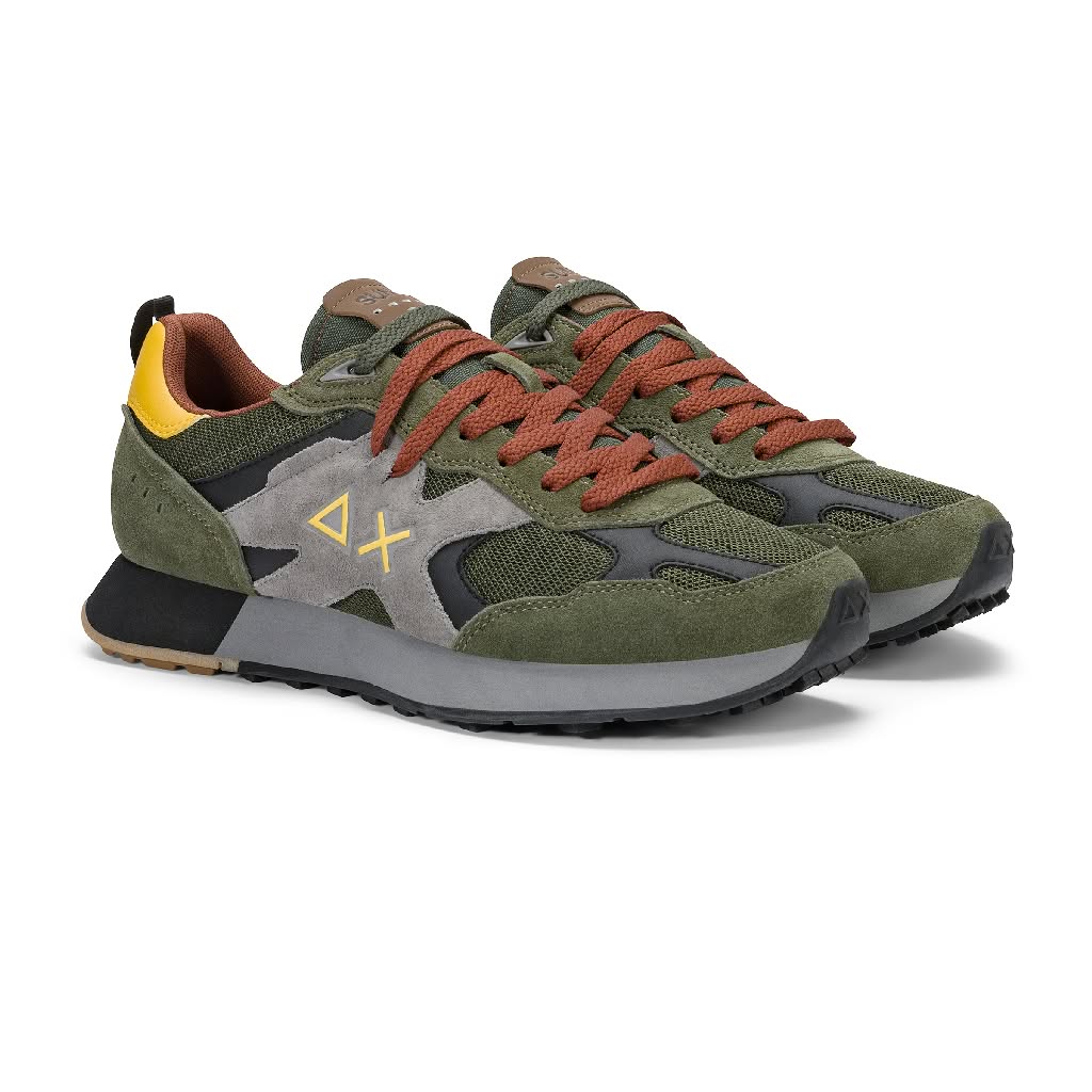 Sneaker Z46124 74 Verde Militare SUN68 - immagine 2