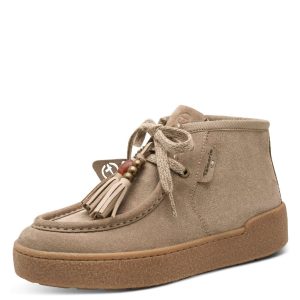 Scarpa Allacciata Tamaris 25406 Beige Taupe