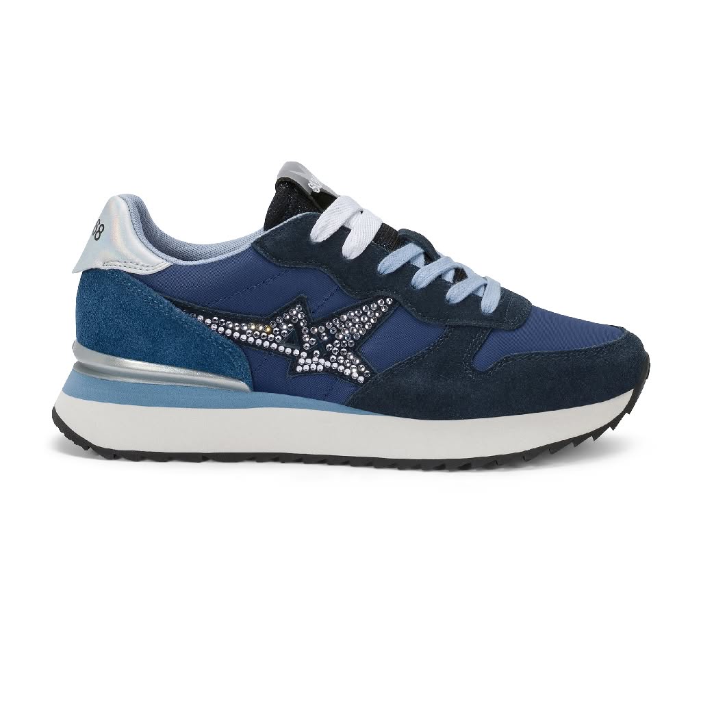 Sneaker Z46223 07 Blu SUN68 - immagine 4