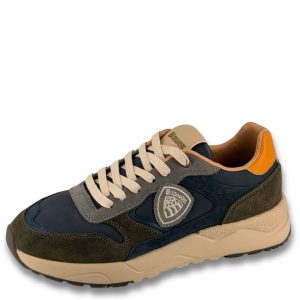 Sneaker F6OZARK01NUS Verde Militare/Blu Blauer