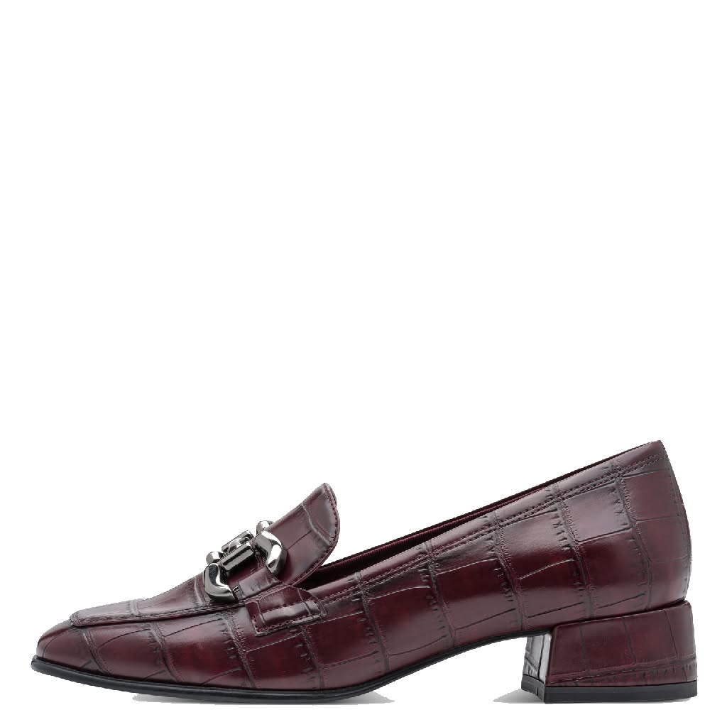 Mocassino Tacco Medio 24316 Bordeaux Tamaris - immagine 5