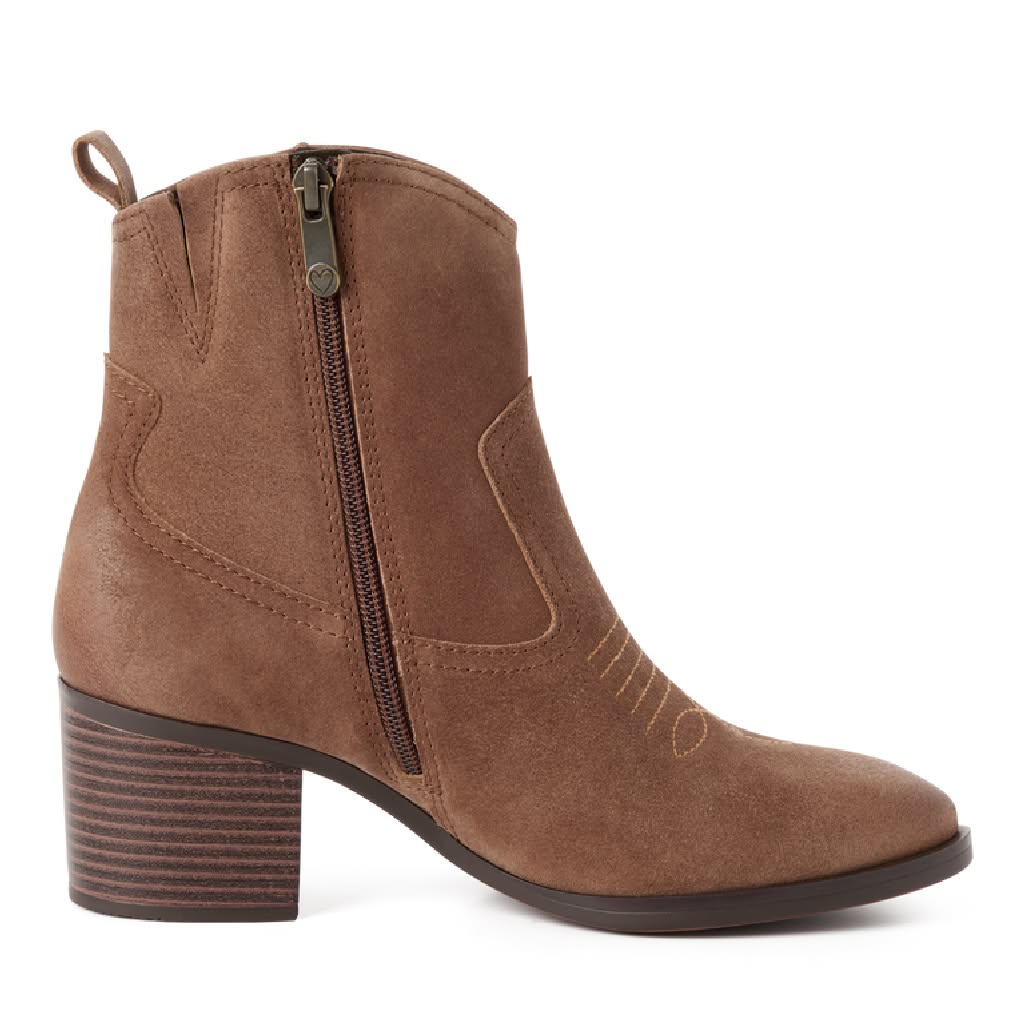 Stivaletto 25386 Marrone Marco Tozzi - immagine 3