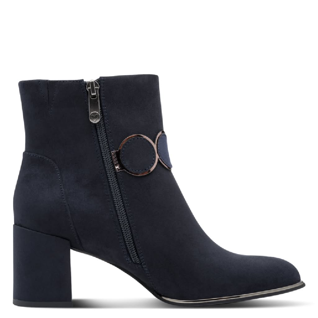 Stivaletto 25337 Blu Marco Tozzi - immagine 4