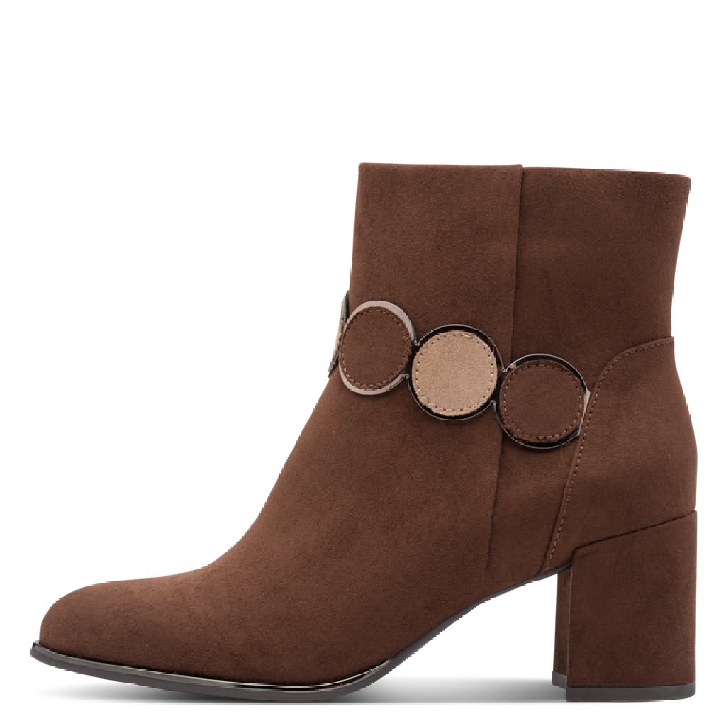 Stivaletto 25337 Marrone Marco Tozzi - immagine 2