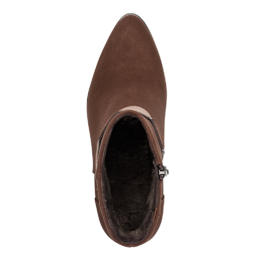 Stivaletto 25337 Marrone Marco Tozzi - immagine 4
