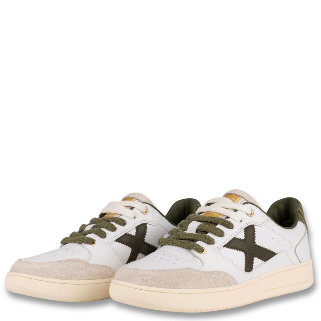 Sneaker LEGIT 124 Bianca Verde Munich - immagine 2
