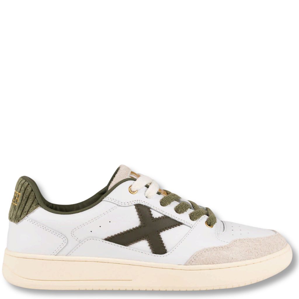 Sneaker LEGIT 124 Bianca Verde Munich