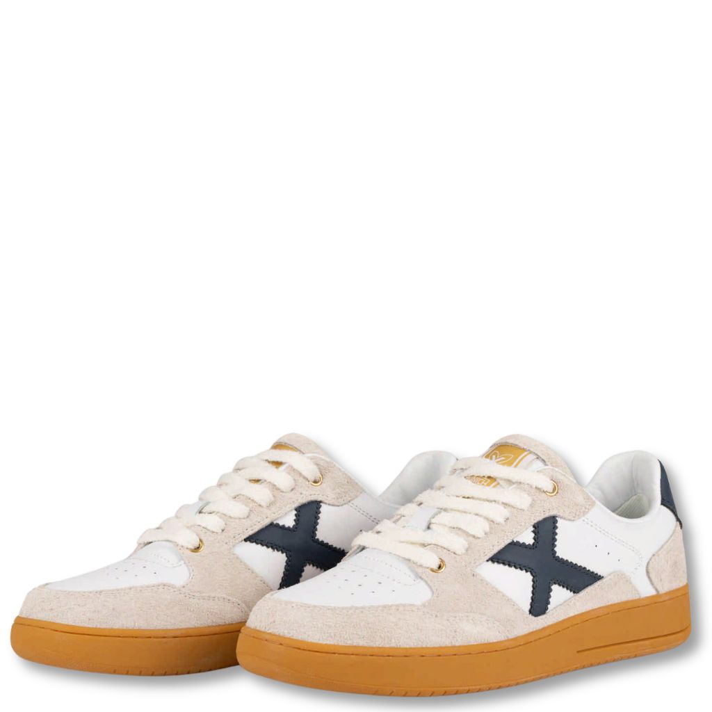 Sneaker LEGIT 125 Beige Blu Munich - immagine 2