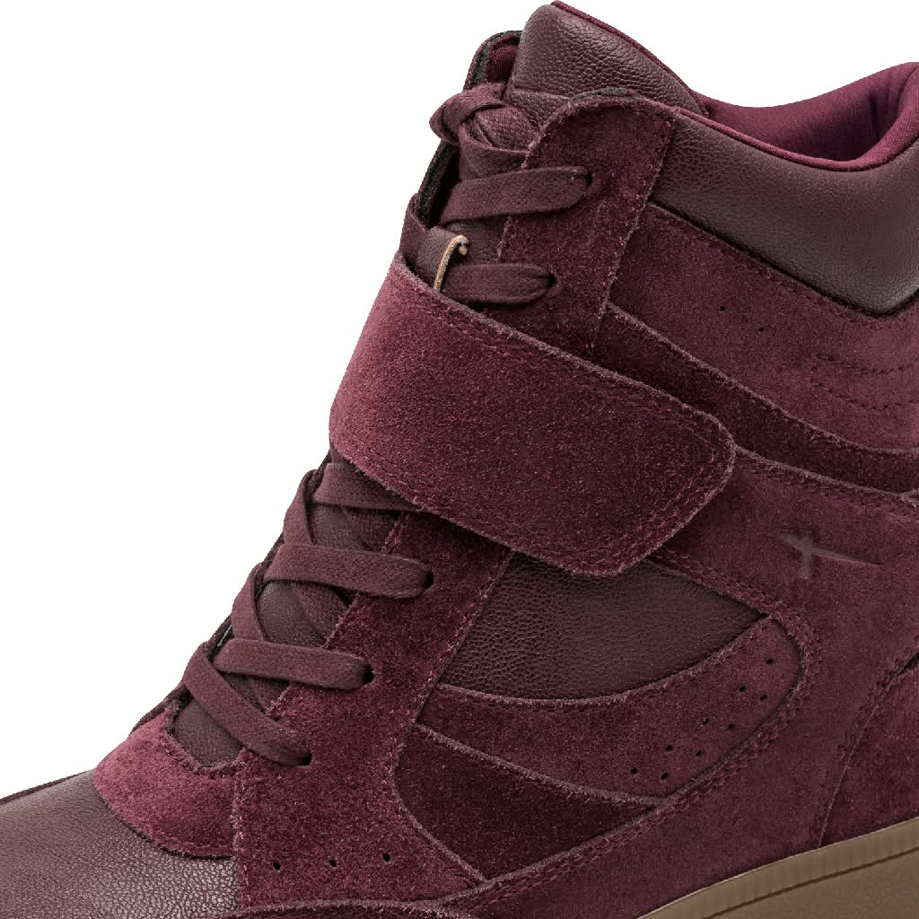 Sneaker Alta 25282 Bordeaux - immagine 2