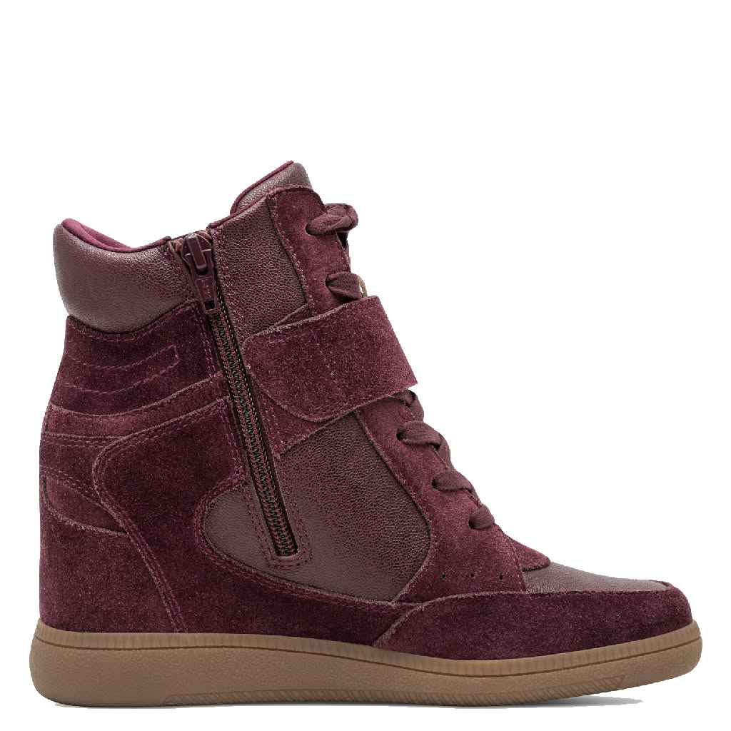 Sneaker Alta 25282 Bordeaux - immagine 4