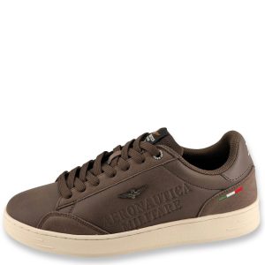Scarpa casual allacciata Aeronautica Militare SC0306UCT04325 Marrone scuro