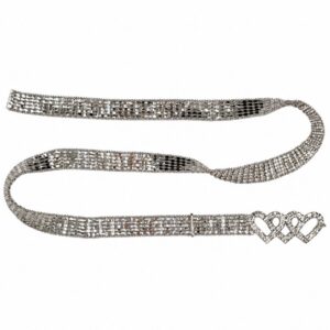 Cintura Donna Strass colore Argento articolo CTLD6665